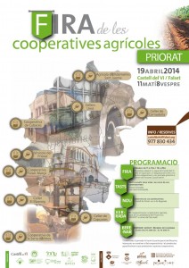 CARTELL 2a Fira Cooperatives Priorat abril 2014