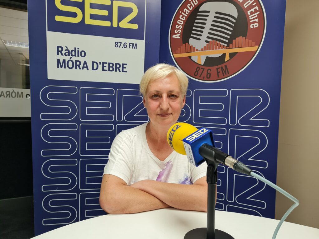 Dolors Gurrera, regidora del PSC a l'Ajuntament de Móra d'Ebre