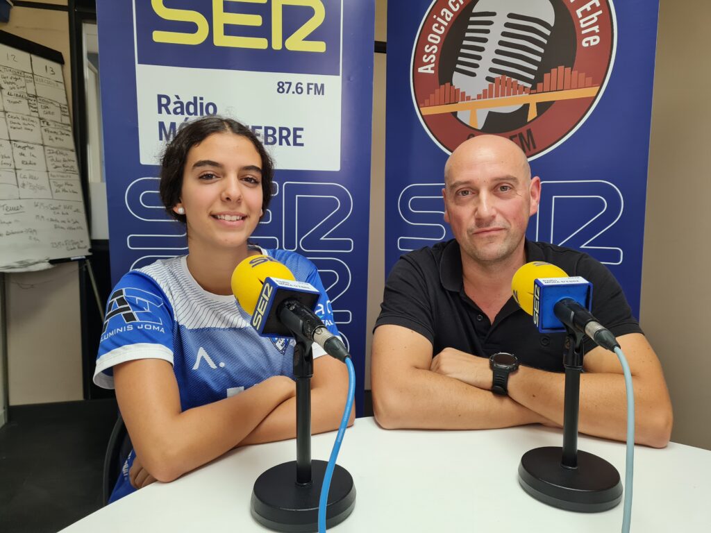 Laia Mora i Dani Saez, del CH Móra la Nova