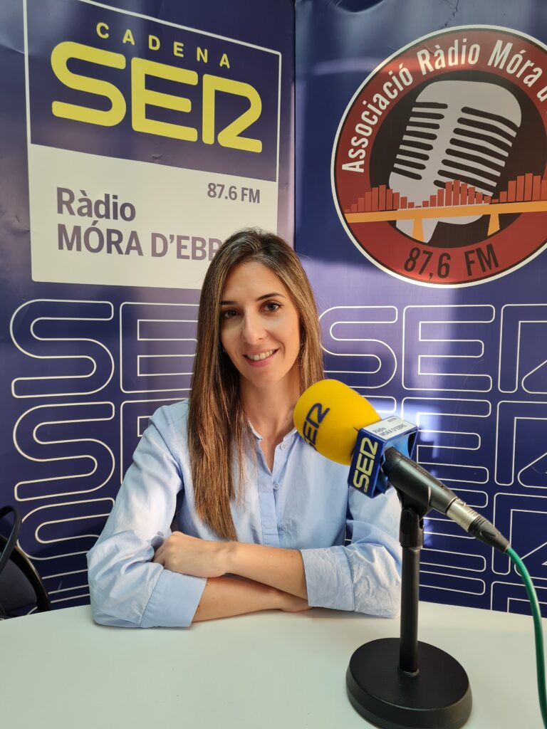 Eva Àvila, regidora de l'Ajuntament de Móra d'Ebre