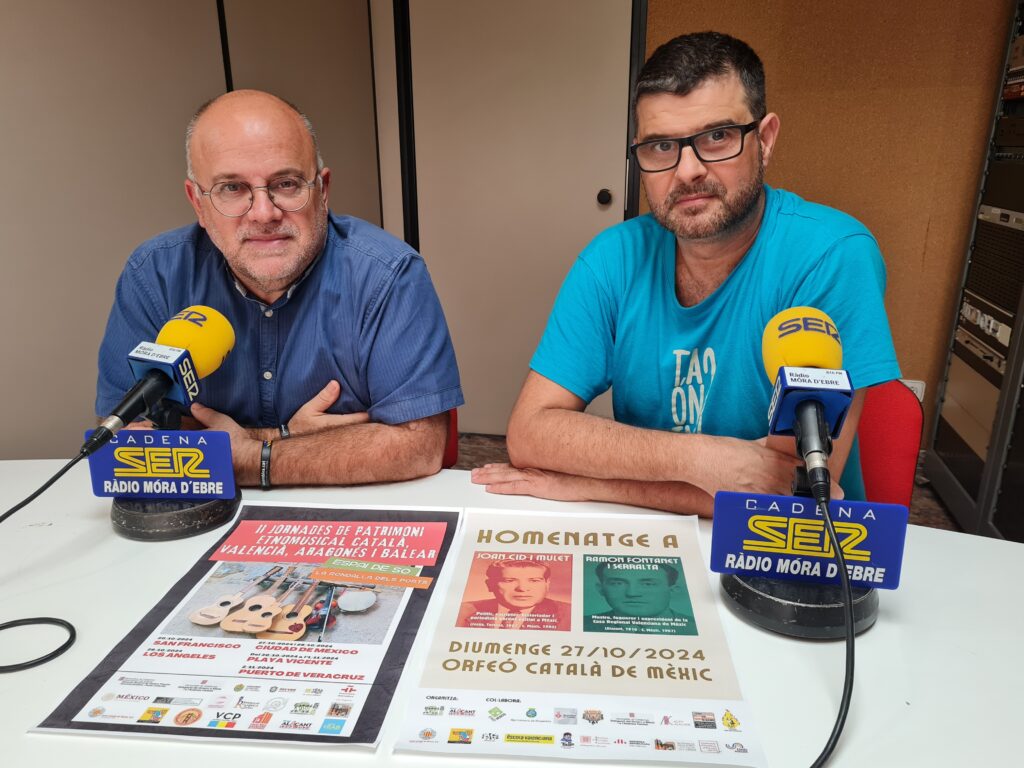 Ferran Roca i Lluis-Xavier Flores, de la Rondalla dels Ports