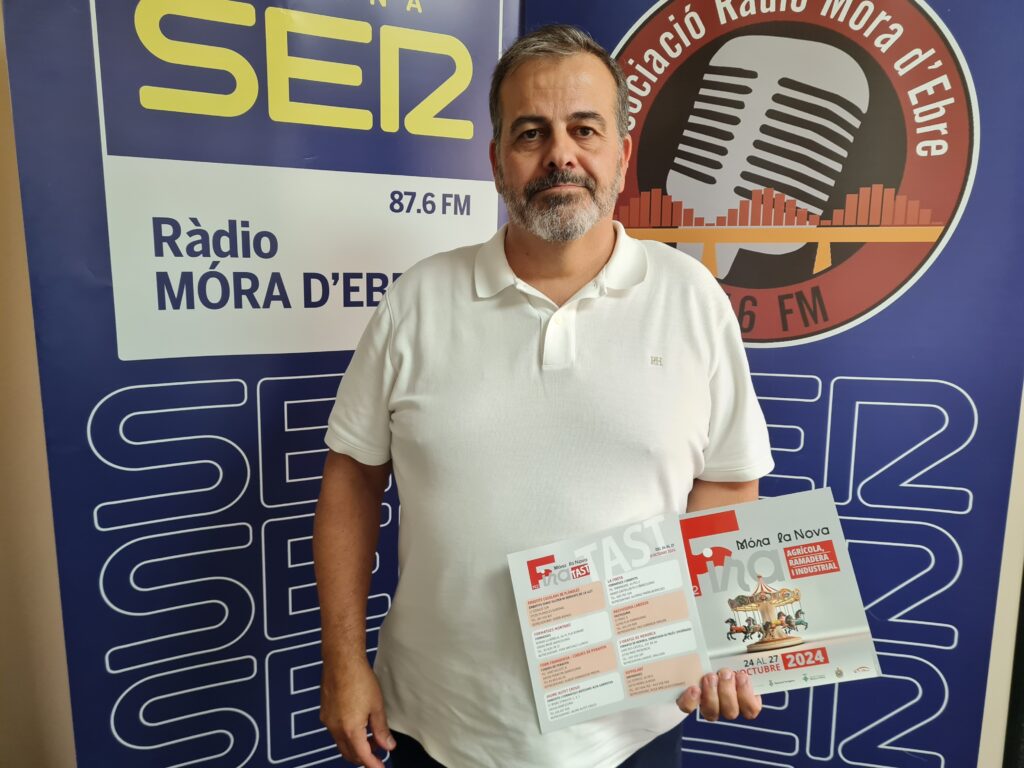 Jordi López, director de la Fira de Móra la Nova