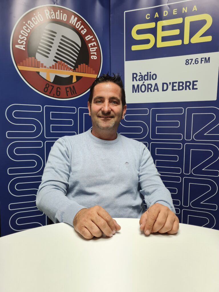 Jordi Fornós, regidor de cultura popular de Móra d'Ebre